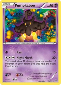 Pumpkaboo 44/119 · Reverse Holo
