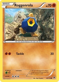 Roggenrola 48/119 · Reverse Holo