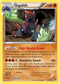 Gigalith 50/119 · Reverse Holo