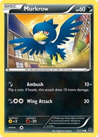 Murkrow 51/119 · Reverse Holo
