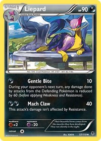 Liepard 57/119 · Reverse Holo