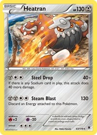 Heatran 63/119 · Reverse Holo