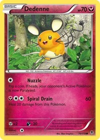Dedenne 70/119 · Reverse Holo