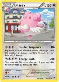 Blissey 81/119 · Reverse Holo
