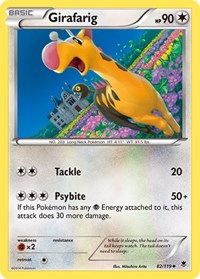 Girafarig 82/119 · Reverse Holo