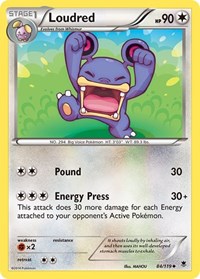 Loudred 84/119 · Reverse Holo