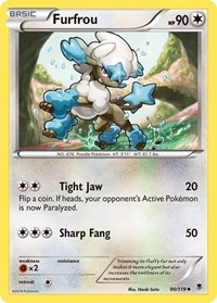 Furfrou 90/119 · Reverse Holo