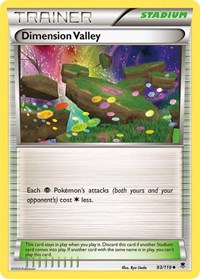 Dimension Valley 93/119 Phantom Forces Reverse Holo Pokémon card