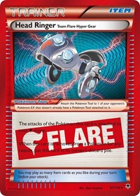 Head Ringer 97/119 Phantom Forces Pokémon card
