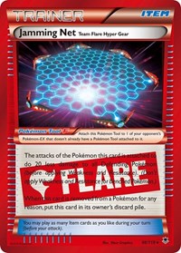 Jamming Net 98/119 Phantom Forces Pokémon card