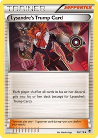 Lysandre's Trump Card 99/119 Phantom Forces Reverse Holo Pokémon card