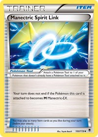 Manectric Spirit Link 100/119 Phantom Forces Reverse Holo Pokémon card