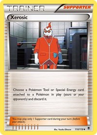Xerosic 110/119 Phantom Forces Reverse Holo Pokémon card