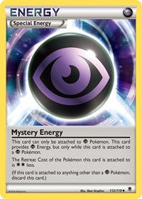 Mystery Energy 112/119 Phantom Forces Reverse Holo Pokémon card