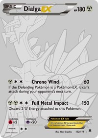 Dialga EX (122 Secret Rare) 122/119