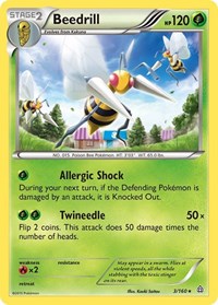 Beedrill 3/160 · Reverse Holo