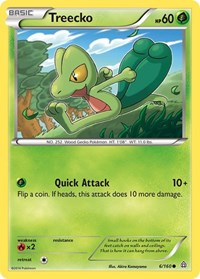 Treecko 6/160 · Reverse Holo