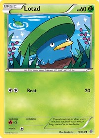 Lotad 10/160 · Reverse Holo