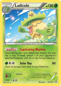 Ludicolo 12/160 · Reverse Holo