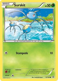 Surskit 13/160 · Reverse Holo