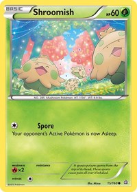 Shroomish 15/160 · Reverse Holo