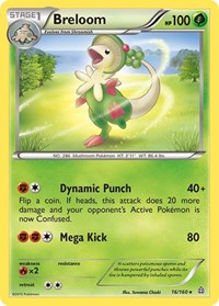 Breloom 16/160 · Reverse Holo