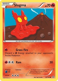Slugma 22/160 · Reverse Holo