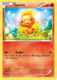 Torchic 25/160 · Reverse Holo