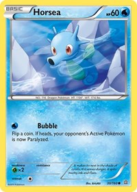 Horsea 30/160 · Reverse Holo