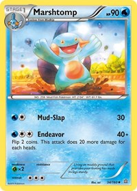 Marshtomp 34/160 · Reverse Holo