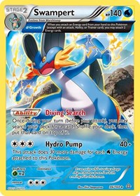 Swampert (Alpha) 36/160 · Reverse Holo