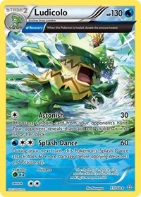 Ludicolo (Alpha) 37/160 · Reverse Holo