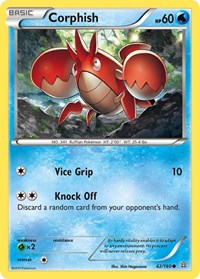Corphish 42/160 · Reverse Holo