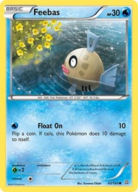 Feebas 43/160 · Reverse Holo