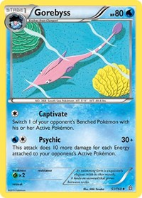 Gorebyss 51/160 · Reverse Holo