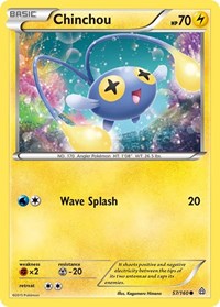 Chinchou 57/160 · Reverse Holo