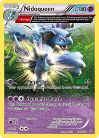 Nidoqueen (Omega) 69/160 · Reverse Holo