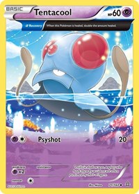Tentacool (Alpha) 71/160 · Reverse Holo