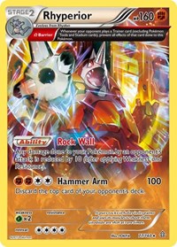 Rhyperior (Omega) 77/160 · Reverse Holo