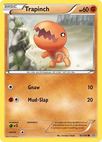 Trapinch 82/160 · Reverse Holo