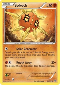Solrock 83/160 · Reverse Holo