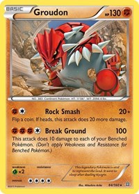 Groudon 84/160 · Reverse Holo