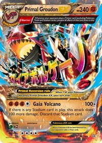 Primal Groudon EX (Omega) 86/160