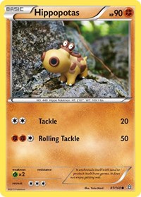 Hippopotas 87/160 · Reverse Holo