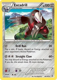 Excadrill 96/160 · Reverse Holo