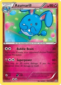 Azumarill 103/160 · Reverse Holo