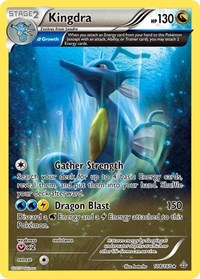 Kingdra (Alpha) 108/160 · Reverse Holo