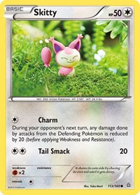 Skitty 113/160 · Reverse Holo