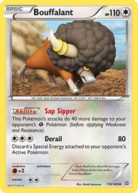 Bouffalant 119/160 · Reverse Holo