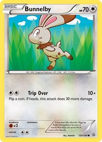 Bunnelby 120/160 · Reverse Holo